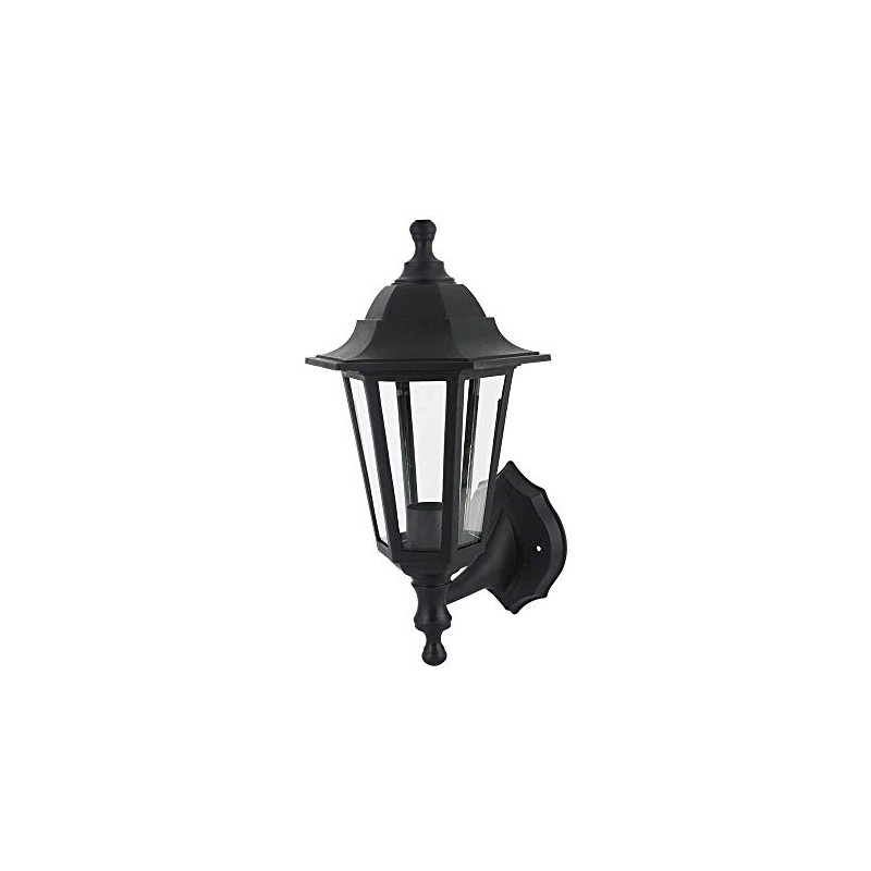 Sanelec, Farol de Pared, Colonial, Negro, Modelo 1232