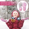 Children's Winter Snow Ski Gloves for 2-13 Years Girls Boys