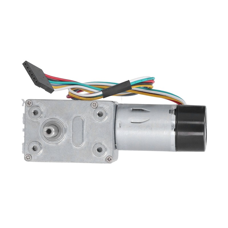 JGY‑370 Encoder Reduction Motor Full Metal Worm Gear Motor with