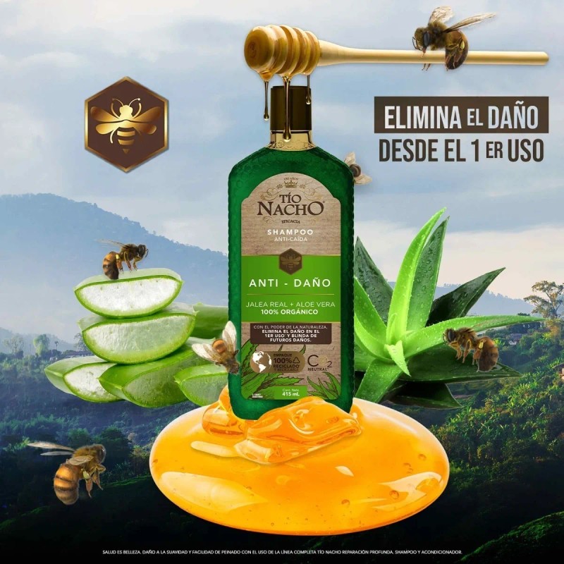 To Nacho Shampoo Aloe Vera 415 Ml