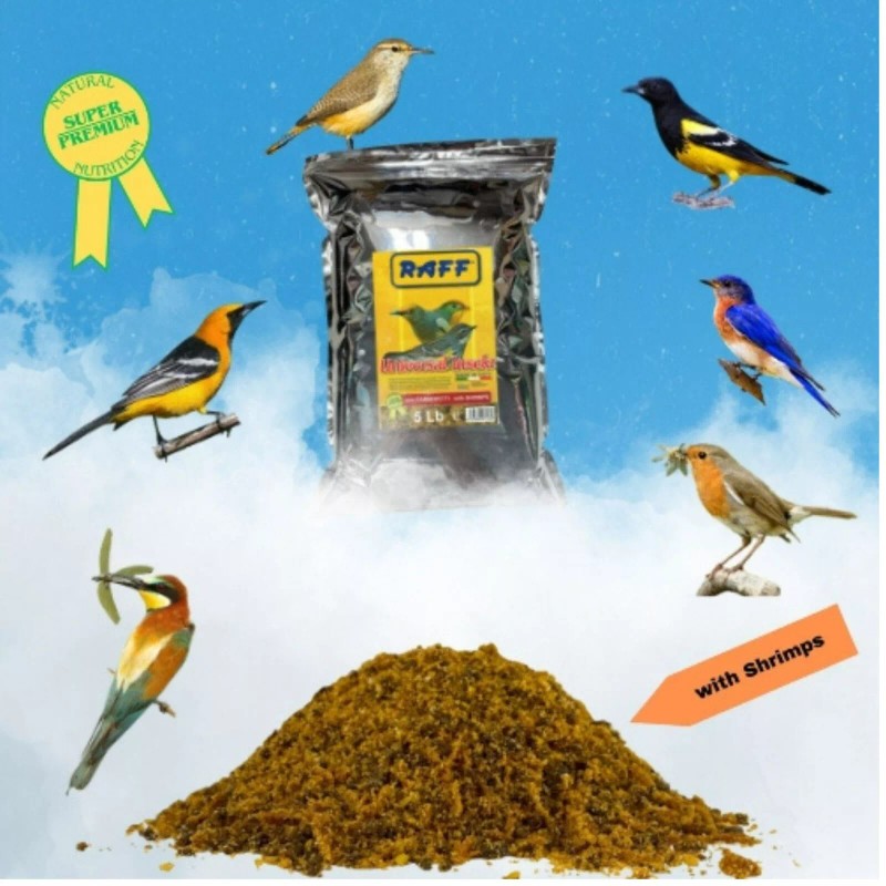 Raff Universal Bird food for insectivorous birds (5 Lb)