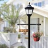 Lamp Post Cross Arm 16 inch Steel Lamp Post Cross