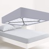 hzbaiyi 2 Pcs Bed Sheet Clips Triangle Adjustable Bed Sheet