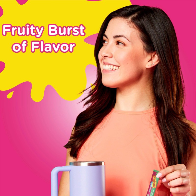 Starburst Duos Singles To Go Powdered Drink Mix, Strawberry Watermelon,