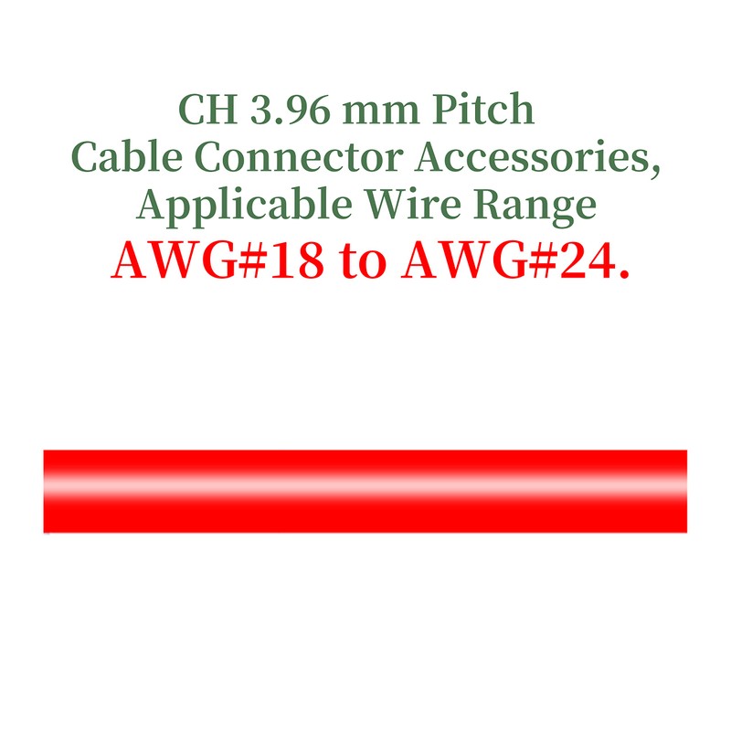 pzsmocn 200Pcs/50Sets JST CH 3.96mm Pitch 2 Pin Female Shell