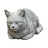 Fonowx Memorial Cat Ornament Resin Balcony Funny Outsides Outdoor Cat