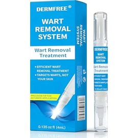 Wart Removal Pen for Warts, Corns, Spots, wart Removal Pen for face, Body and Hands Skin tag Removal kit-4ml