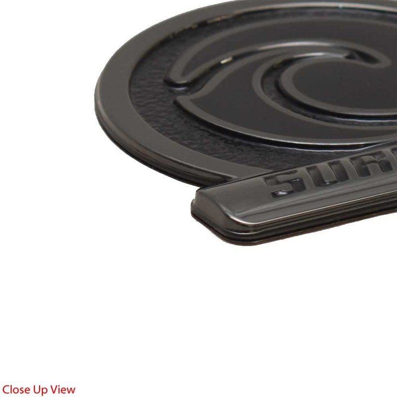 Malibu Boat Surf Gate Raised Logo Emblem Decal Sticker