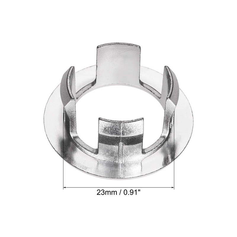 uxcell Sink Basin Trim Overflow Cover Insert in Hole Ring