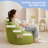 MAXYOYO Kids Bean Bag Chair, Bean Bag Couch with Handle,