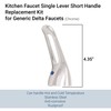 Kitchen Faucet Single Lever Long Handle Replacement Kit for Delta