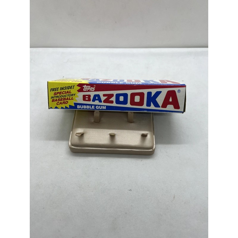Vintage 1988 Box Topps Bazooka Bubble Gum 3.4oz with Introductory