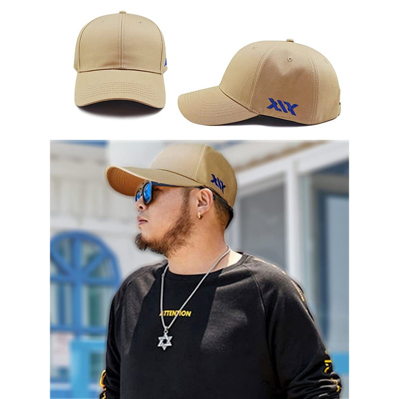 Laquest Large Size, Deep, Embroidered Logo, Cap, Head Circumference, Maximum