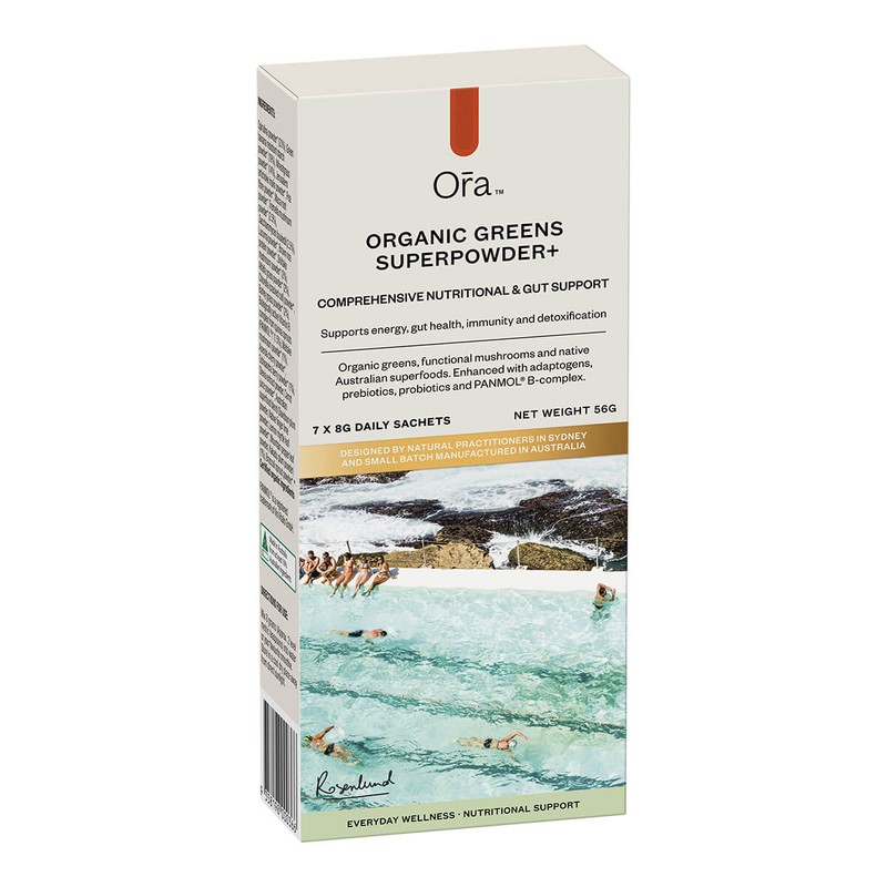 Ora Organic Greens Superpowder+, 240g