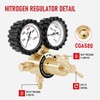 RX WELD Nitrogen Regulator with 0-1000 PSI CGA580 Inlet, Delivery