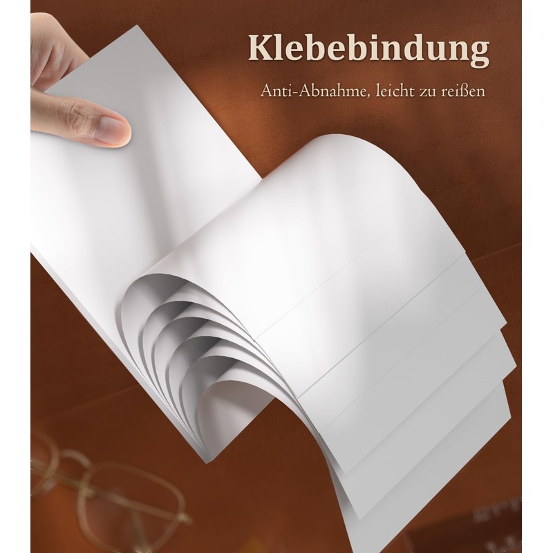 10 Pieces Notepad A6 Notepads Small Writing Pad A6 White