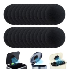 Trash Can Deodorizer Filters, 36 Pack Stick-on Garbage Can Deodorizer Odor Filter Refills, Activated Charcoal Filters for Indoor Kitchen Compost Bin Pail, Trash Cans, Recycle Bins