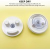 Smiley Face Sponge Holder, Scrub Sponge Holder for Daddy Mommy,