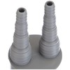 Airfit -50020SN Double Hose Nipple DN 50 for Hose from