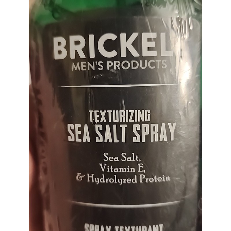 Brickell Men's Texturizing Sea Salt Spray for Men Natural &
