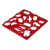 Wilton Holiday Multi-Cookie Cutter Sheet, Red