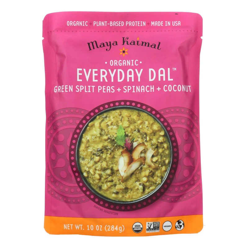 UD_Maya Kaimal Organic Everyday Dal 10 oz Green Split Pea