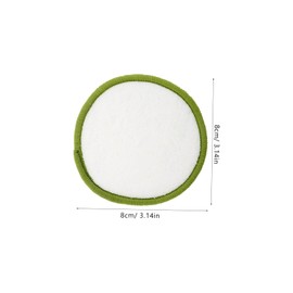 SAFIGLE Face Care Remover Rounds 20pcs Bamboo Makeup Pads Soft Washable for Multiple Skincare Uses