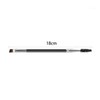 2 Eyebrow Brushes and Screw Brushes Double Ended Combination, 2