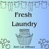 Scented Hanging Car Diffusers:_Fresh Laundry