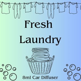 Scented Hanging Car Diffusers:_Fresh Laundry