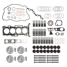Artudatech G4KJ 2.4L Engine Rebuild Pistons Gasket Overhaul Kit for Kia Sportage 4-Door 2014-2019, for Hyundai Tucson 4-Door 2014-2019,for Optima 4-Door 2.4L 211-2018 23410-2G500 21020-25120