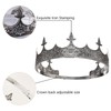 King Crown for Men Crowns Tiara for Birthday Party Costume