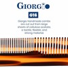 Giorgio G16 Fine Tooth and Wide Tooth Detangler Comb -