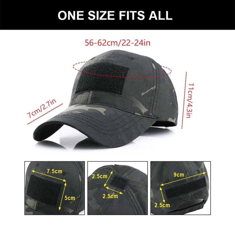 EVD-X Gorra Táctica y Militar Actividades al Aire Libre para