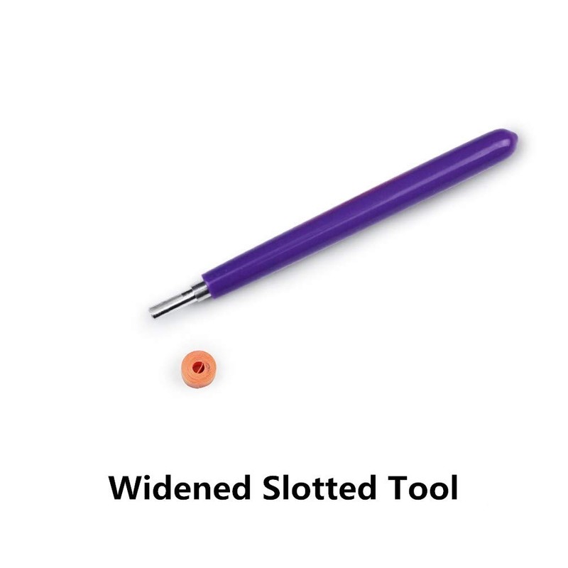 YURROAD Quilling Tool 6pcs Quilling Slotted Pen Multifunctional Quilling Tools