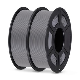 ANYCUBIC PLA Filament 1.75mm Bundle, 3D Printing PLA Filament 1.75mm Dimensional Accuracy +/- 0.02mm, 1KG Spool (2.2 lbs), 2KG Grey+Grey