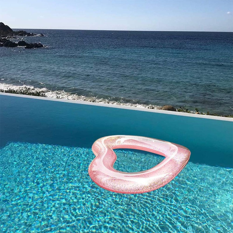 WLZP Inflatable Round Pool Float, Inflatable Swim Ring, Inflatable Pool