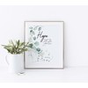 Hope Wall Art, Romans 12 Bible Verse Print, Scripture Gift