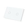WiFi Smart US Touch Light Switch,Need Neutral Wire Glass Panel,2.4GHz