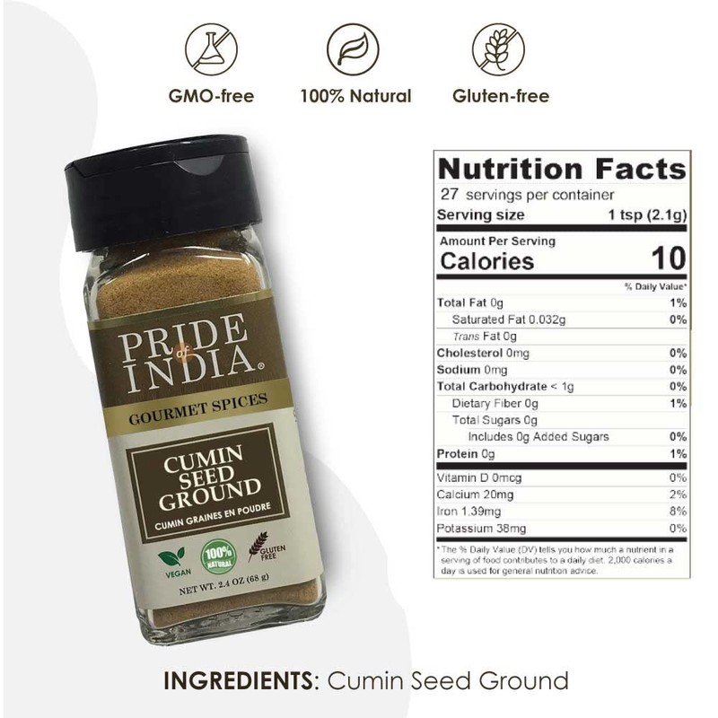 Pride of India - PACK of 6 - Cumin Seed