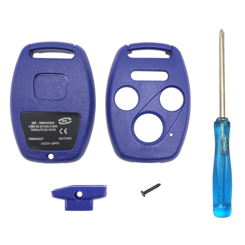 Keyless Entry Key Fob Case Cover Fits for Honda Accord