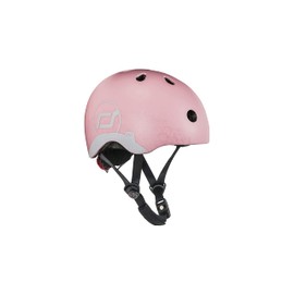 Scoot&Ride Unisex Youth Helmets XXS, Reflective Rose, S