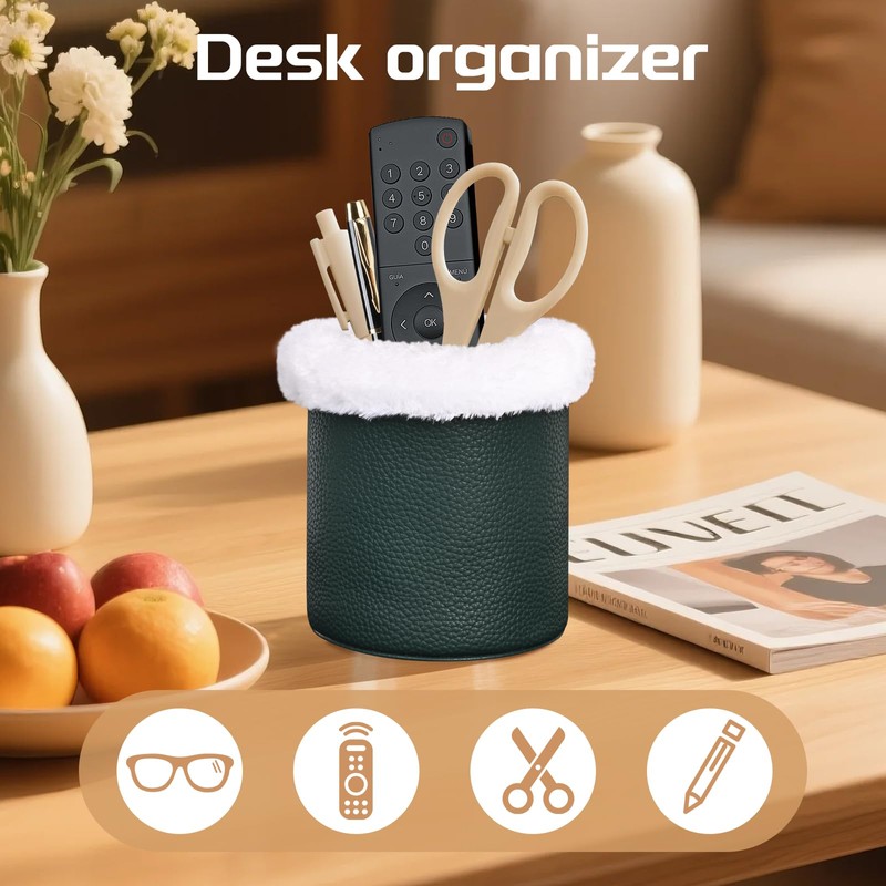 Mysticline Plush Lined Glasses Holder,Protective Leather Eyeglass Case,Anti-Scratch Eyeglass Holder