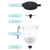 Replacement Stirring Cup & Blade with Steaming Basket for EVLA'S