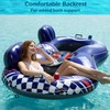 Jasonwell Inflatable River Tube Float - 2 Person Heavy Duty