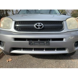 Front License Plate Tag Holder Mounting Adapter Bumper Kit Bracket for Toyota (All Models) Quantity Discount (9.45$ to 5.60$)(Each with 6 Screws + 2 Built in Nuts) – Premium Car Set Accessories (1)