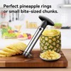 Pineapple Cutter and Corer Tool, Stainless Steel Pineapple Slicer Peeler,