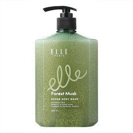 ELLEPARIS Scrub Body Wash Forest Musk Fragrance [Acne Functional], 1 piece, 500ml / ELLEPARIS 스크럽 바디워시 포레스트머스크향 [여드름 기능성], 1개, 500ml