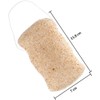 Healvian Esponja Facial de Konjac Beige para Limpieza Profunda y