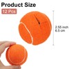 sourcing map 12 Pcs Precut Walkers Tennis Balls, Universal Precut